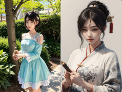 仍是將片修復成為清晰敞亮的圖像